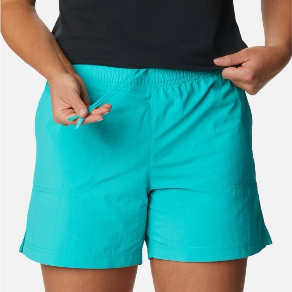 Columbia Women's XXL Sandy River Short Teal Blue 5" Inseam AL4573-454